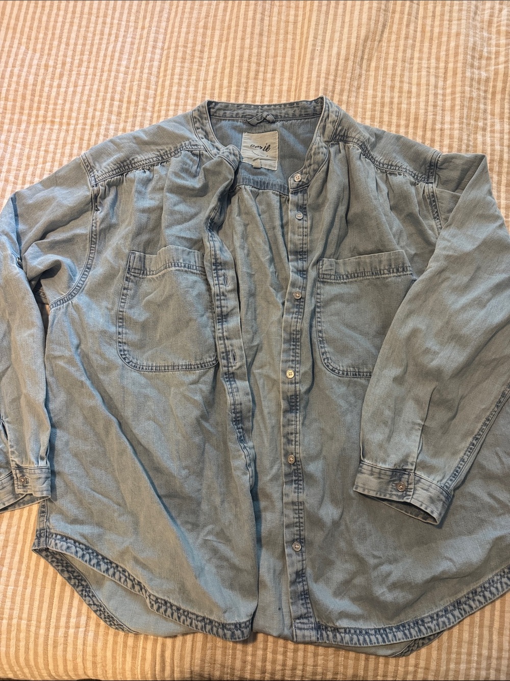 Aerie jean shirt